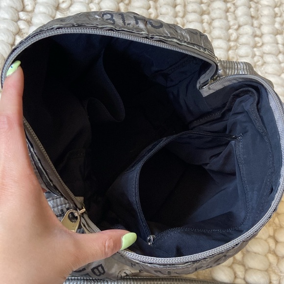 Chanel Silver Nylon Crossbody - Picture 6 of 17